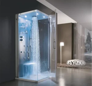 Душевая кабина и ванна