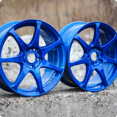 Порошковая окраска колесных дисков