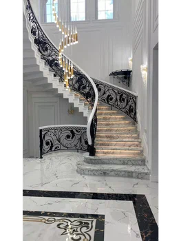 Кварцевый триумф: Лестницы, объединяющие красоту и долговечность