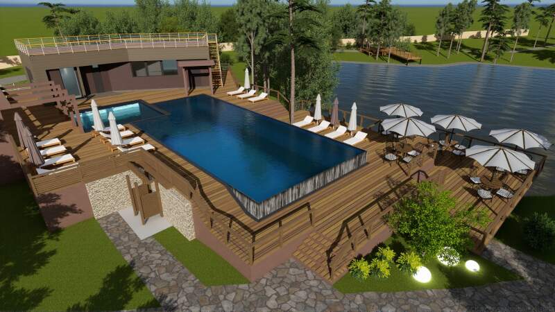 Ландшафтный проект парковой зоны