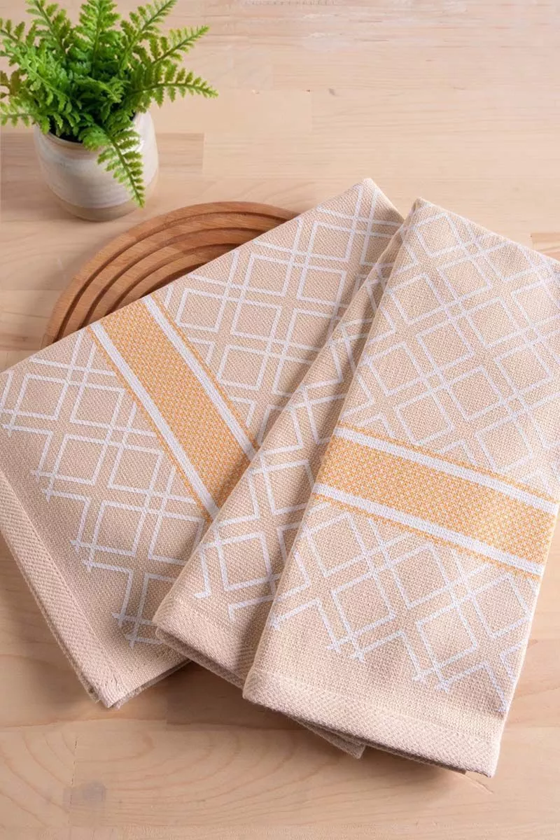 Полотенца для кухни: виды, материалы и правила выбора