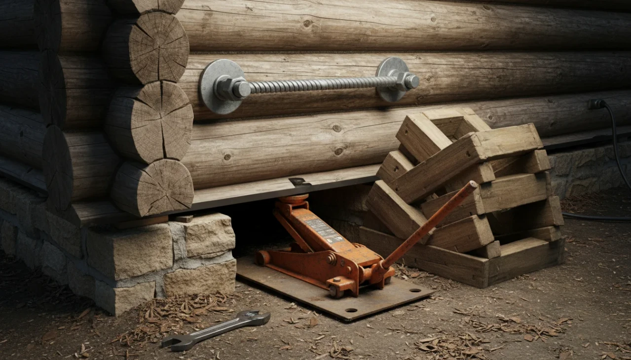 Геометрия сруба: что делать, если деревянный дом «повело» и чем это грозит при реконструкции