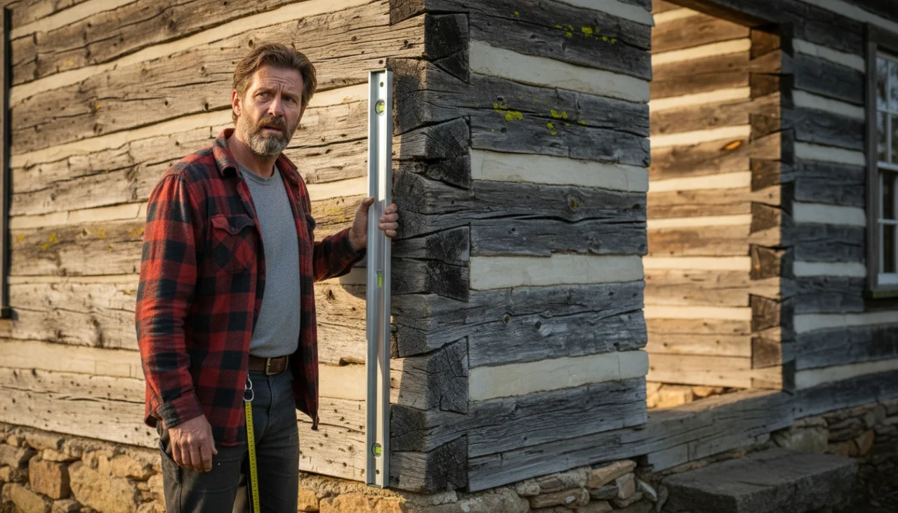 Геометрия сруба: что делать, если деревянный дом «повело» и чем это грозит при реконструкции