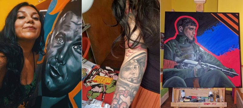 &laquo;Донести правду&raquo;: итальянская художница восемь лет рисует ополченцев Донбасса