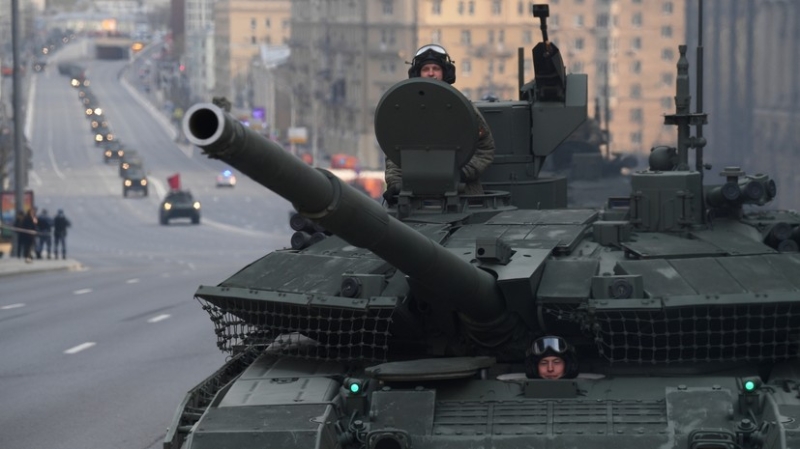 Минобороны России показало стрельбы из новейших танков Т-90М «Прорыв»
