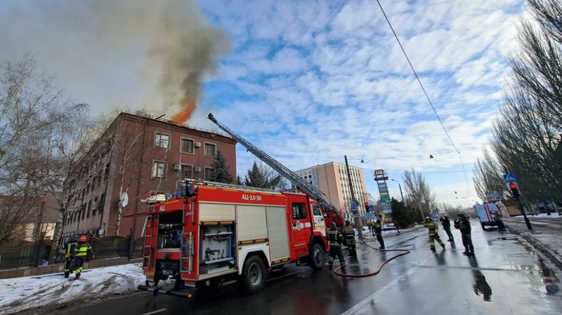 В результате обстрела украинскими военными Донецка погиб один человек и ещё 11 пострадали