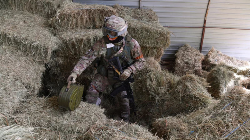 В Херсонской области обнаружили тайник с боеприпасами для диверсантов ВСУ
