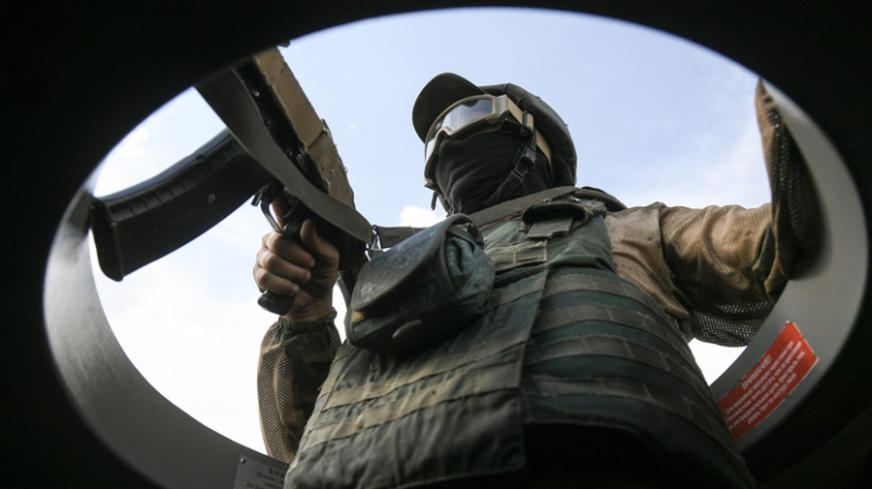 Военкор RT Горшенин показал, как танкисты ВС России уничтожают укрепрайоны ВСУ