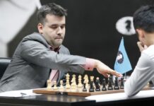 Непомнящий и Дин Лижэнь провели самую длинную партию в матче за звание чемпиона мира в Астане