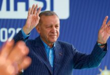 Эрдоган на президентских выборах набирает 52,93% голосов после обработки 87% бюллетеней