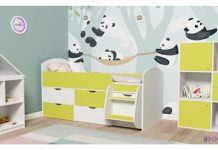 Кровать чердак для малышей: комфорт и удобство в детской комнате