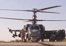 Ракетами С-8 и «Вихрь»: в МО РФ заявили об ударе вертолёта Ка-52М по опорному пункту ВСУ