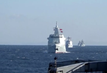 В Южно-Китайском море завершилось совместное патрулирование России и КНР