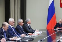 Путин обсудил с Совбезом России борьбу с терроризмом