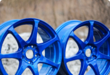 Порошковая окраска колесных дисков