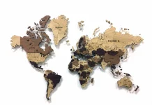 Уникальные деревянные карты России: Традиции и современность