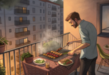 В Роскачестве рассказали, что грозит за приготовление шашлыка на балконе