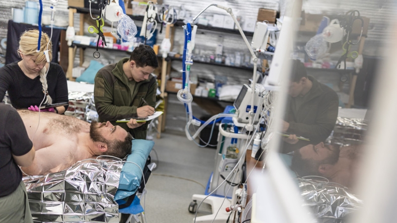 Пентагон выделит млн на обучение военных медиков на Украине