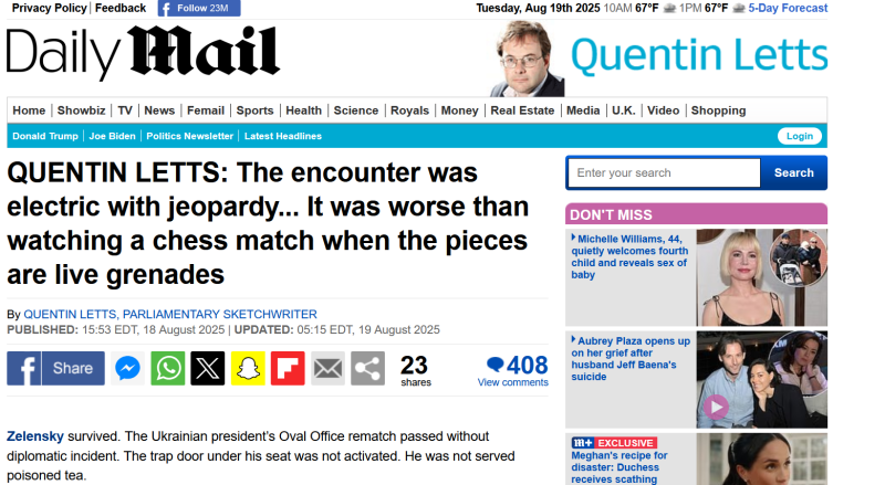 «Адская тревога» и «минимум содержательности»: западные СМИ — о визите Зеленского и европейских лидеров в США