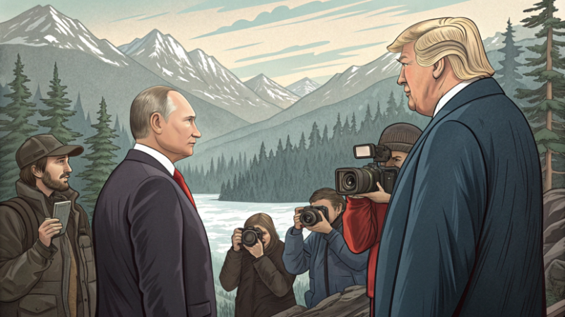 «Это победа Путина»: как западные СМИ оценивают предстоящую встречу лидеров России и США на Аляске