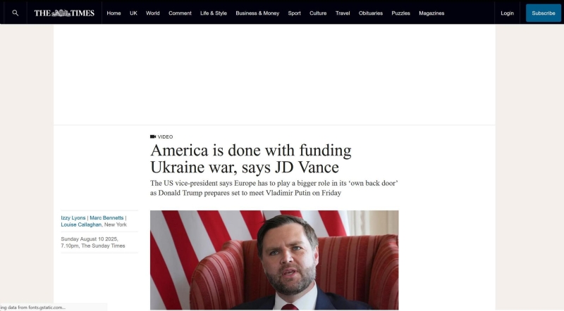 «Это уже триумф»: западные СМИ — о предстоящей встрече Путина и Трампа