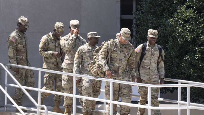 Intercept: размещение военных в Вашингтоне может обойтись властям  млн в день