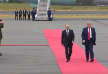 Исторические переговоры России и США: Путин и Трамп встретились на Аляске