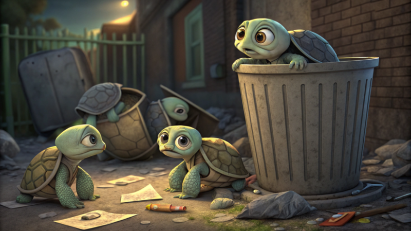 На мусорной свалке в Твери нашли 14 детёнышей краснокнижных черепах