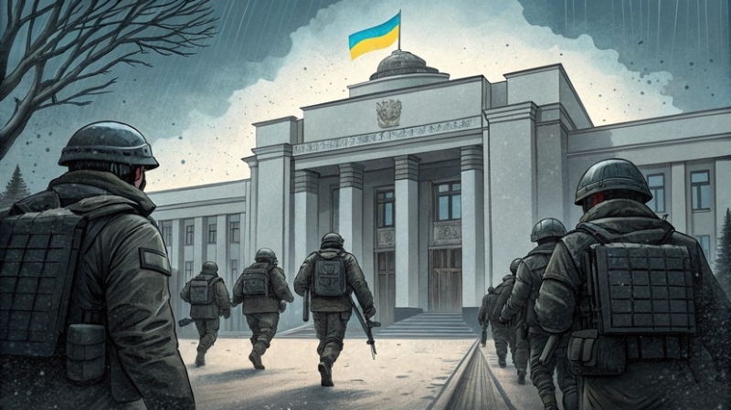 «Перебить негативный фон»: Киев хочет реформировать офис Зеленского за счёт привлечения военных