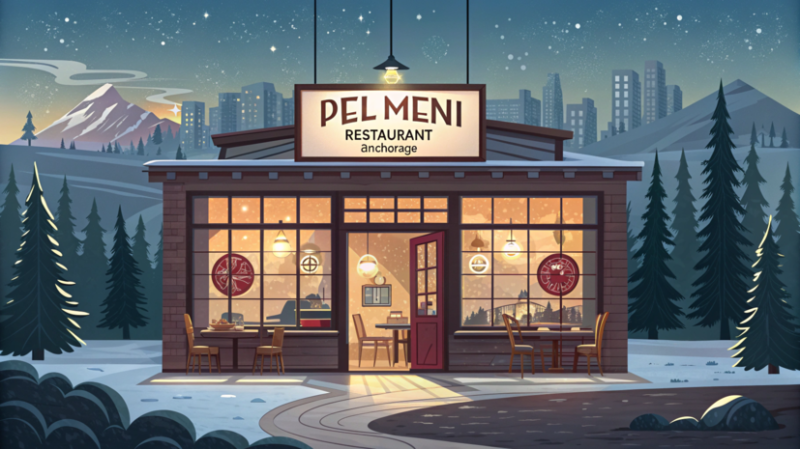 РИА Новости: в Анкоридже журналисты осаждают ресторан «Пельмени»