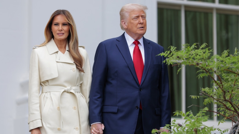 Трамп поддержал иск супруги Меланьи против Хантера Байдена на  млрд