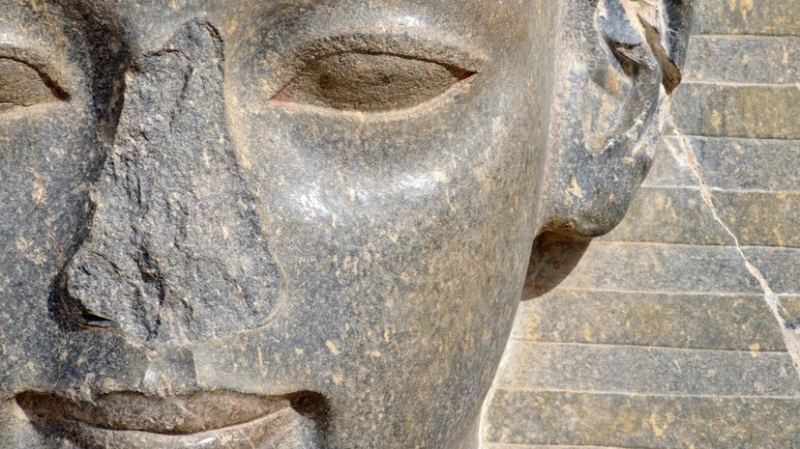 В Египте со дна моря подняли статую с именным знаком Рамзеса II