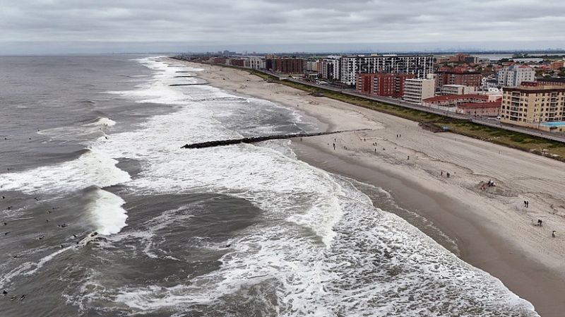 В Нью-Джерси объявлен режим ЧС из-за приближения урагана «Эрин»