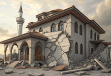 В результате землетрясения в Турции пострадали четыре человека