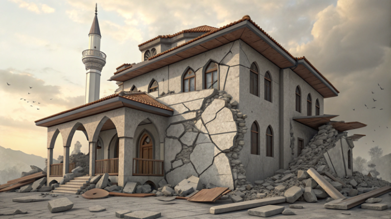 В результате землетрясения в Турции пострадали четыре человека