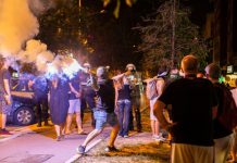 В Сербии начались столкновения протестующих с полицией