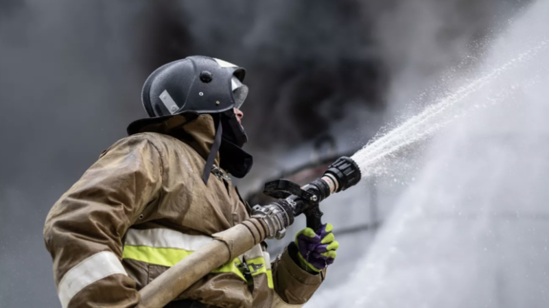 В Воронежской области произошёл пожар из-за падения БПЛА
