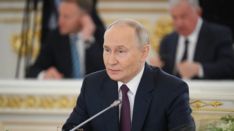 Владимир Путин прибыл в китайский Тяньцзин