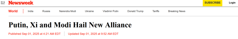 «Демонстрация единства» и «сигнал Трампу»: западные СМИ — о саммите ШОС