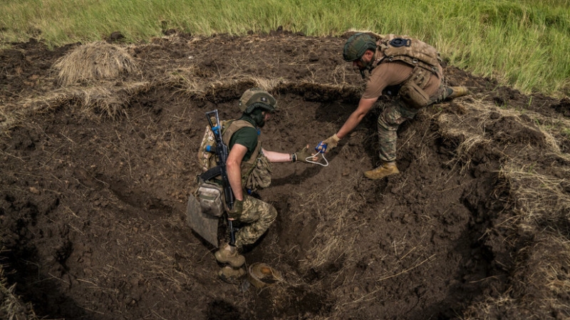 Десантник: ВСУ при отступлении на Ореховском направлении занимались минированием