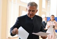 Минниханов лидирует на выборах главы Татарстана с 90,31%