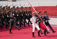 Парад в Пекине завершился