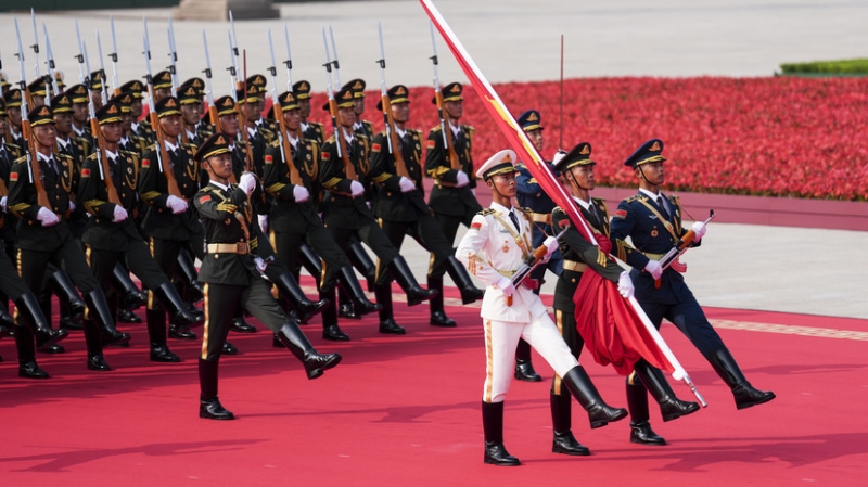 Парад в Пекине завершился