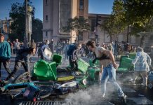 В Париже и его пригороде на акциях протеста задержаны 95 человек