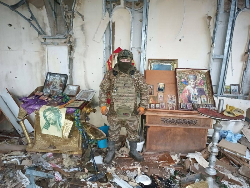 «Хохлы намеренно открыли огонь по собору на Пасху»: как семинарист стал сапёром на СВО