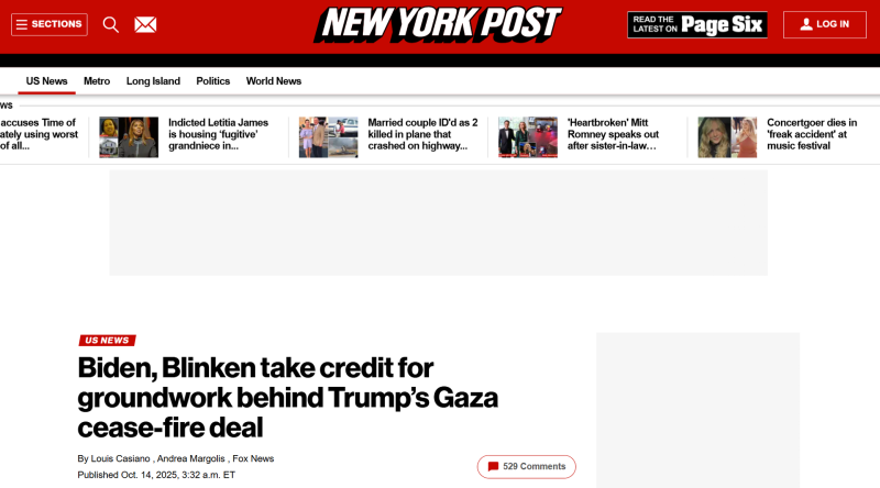 «Противоборство в воздухе» и «большая неопределённость»: западные СМИ — о миротворческих усилиях Трампа в Газе