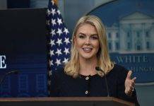 Трамп — о работе пресс-секретаря Белого дома Левитт: губы двигаются, как пулемёт