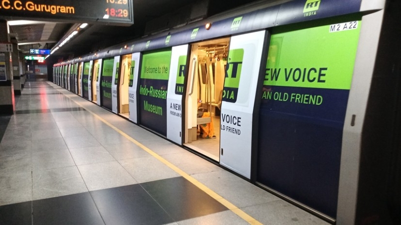 RT запустил масштабную рекламную кампанию в Индии перед началом новостного вещания