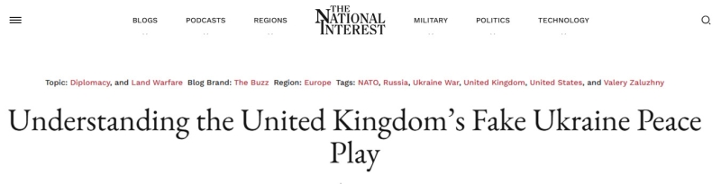 «Будут подбрасывать поленья в костёр»: что стоит за «миротворческими» усилиями Великобритании по Украине