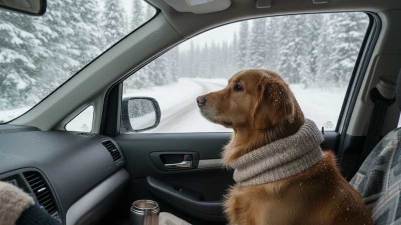 Кинолог Голубев объяснил, как перевозить собаку на машине в дальних путешествиях